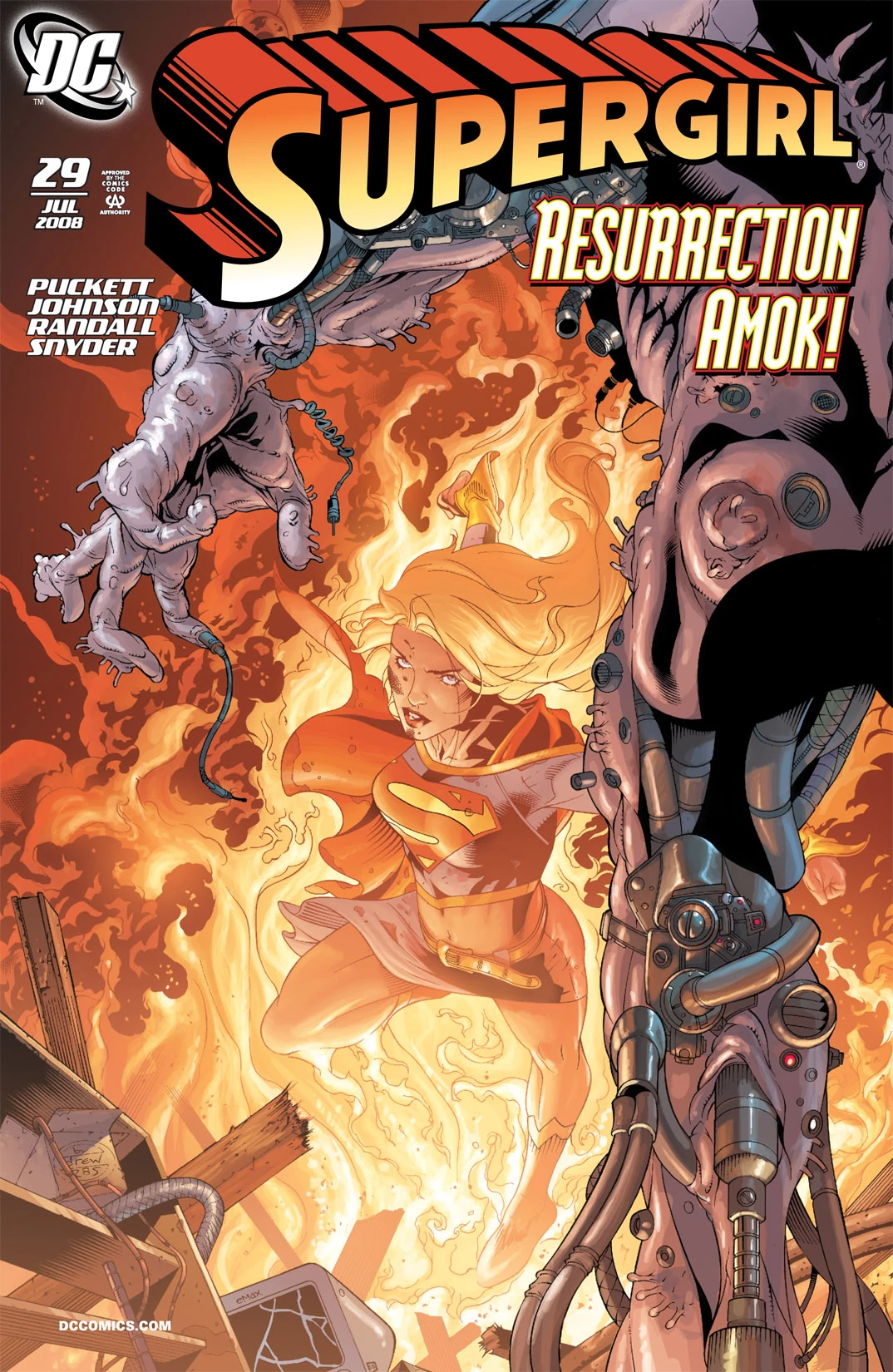 Supergirl #29 (DC, 2008 — Cover A) cover